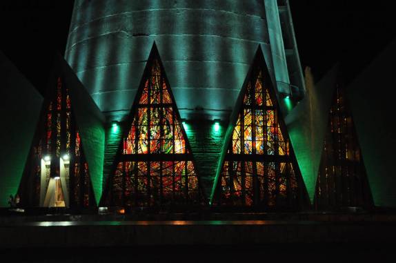 A bela Catedral de Maringá, no norte do Paraná